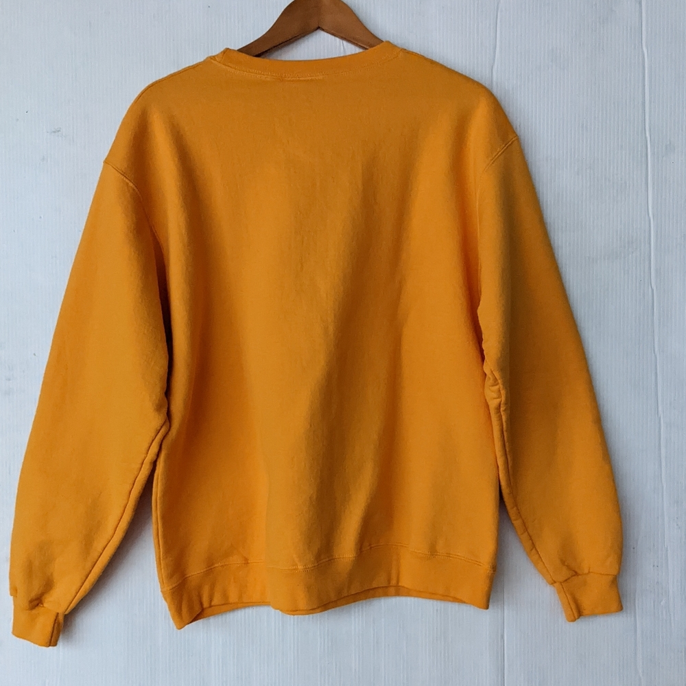 Champion St. Edward Goldenrod Yellow Crewneck Pull-Over Sweatshirt View 4